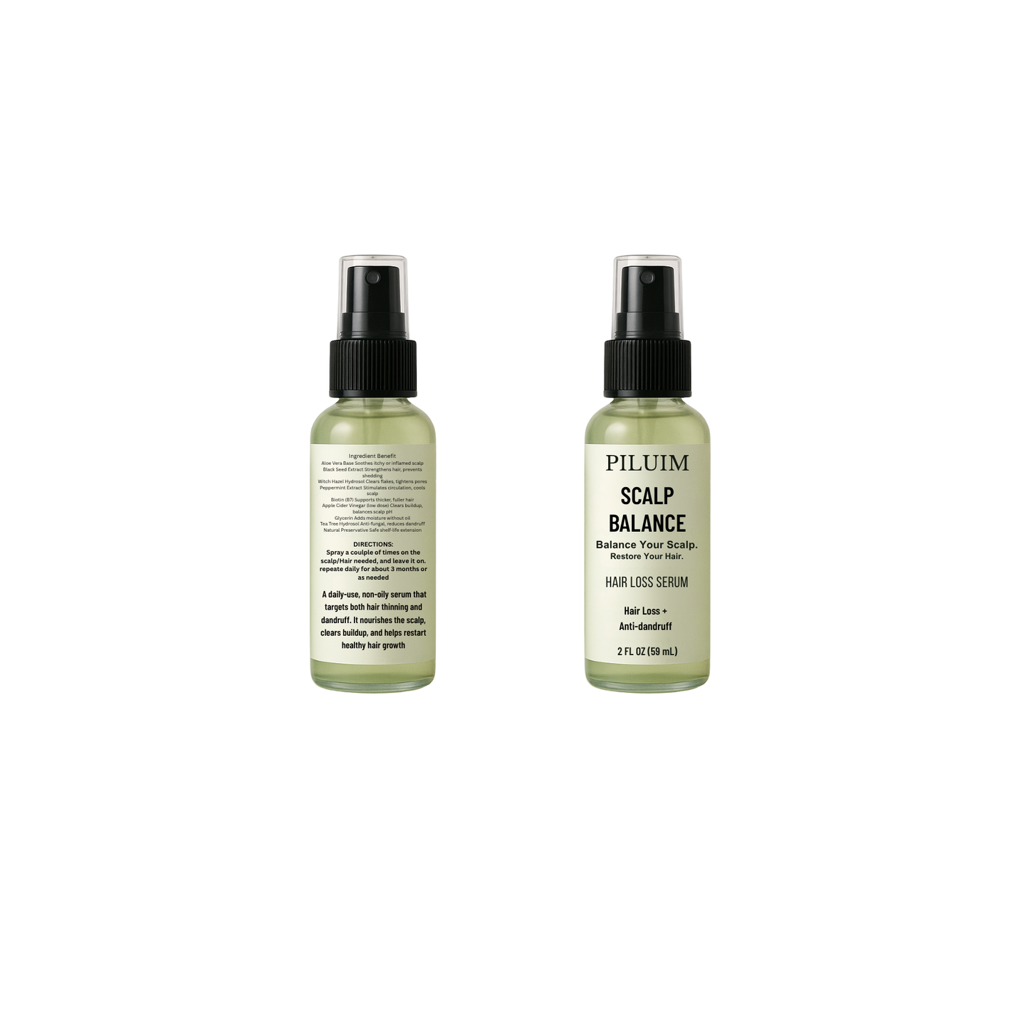 SCALP BALANCE. Regular Hair Loss + Dandruff Serum